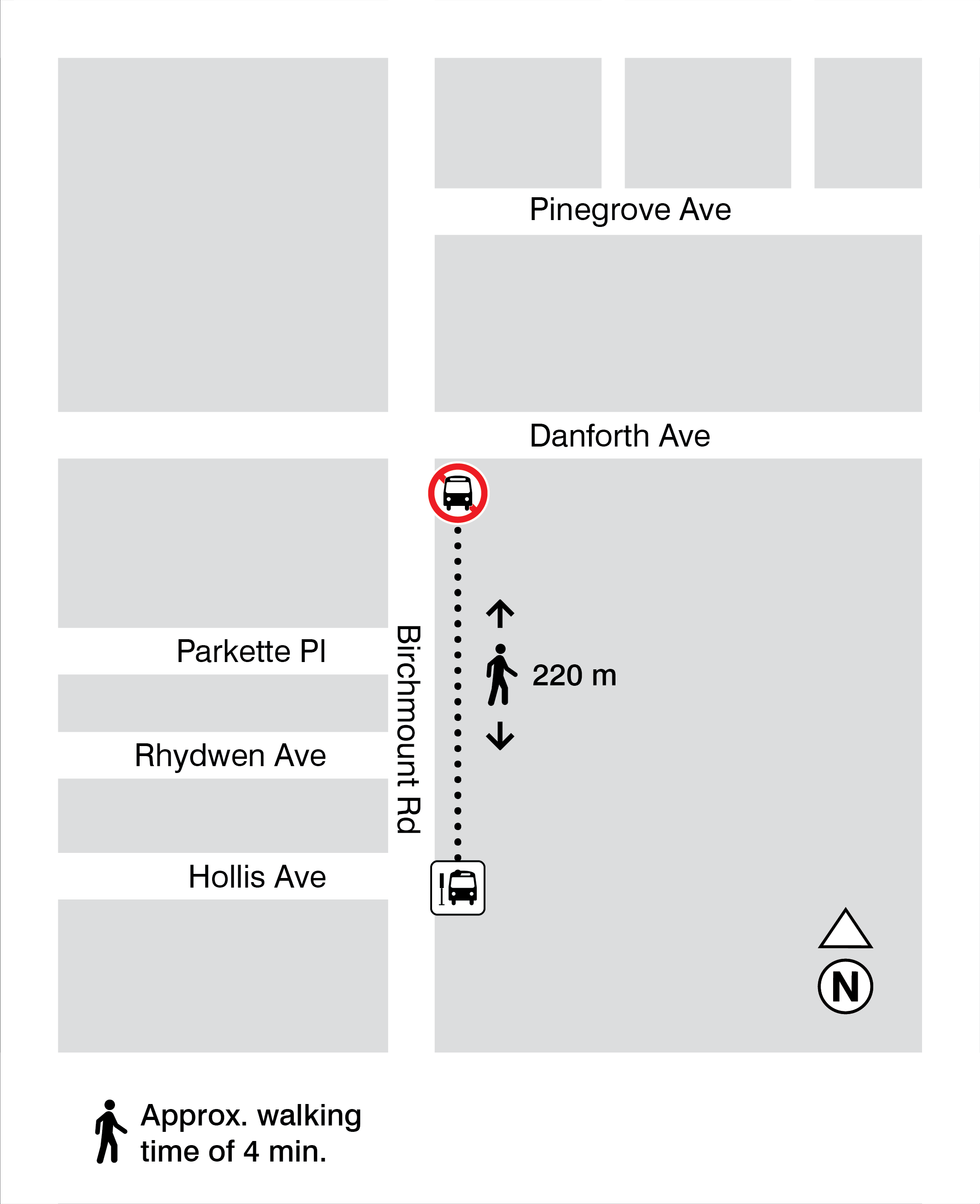 Map for stops 7547 and 7551